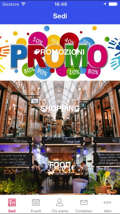 Find Me - Shopping ed eventi