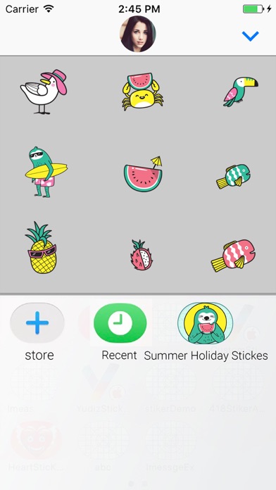 Summer: Animated Stickes screenshot 4