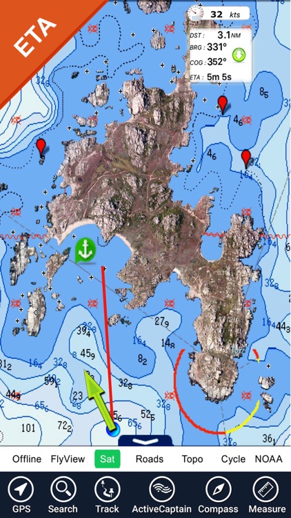 Boating Greece HD GPS Charts screenshot-6