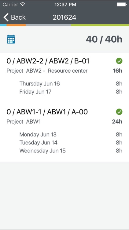 Unit4 Timesheets M4 screenshot-3