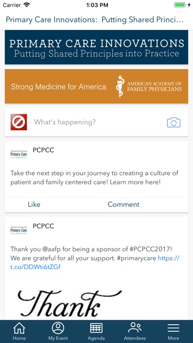PCPCC Annual Conference screenshot 2