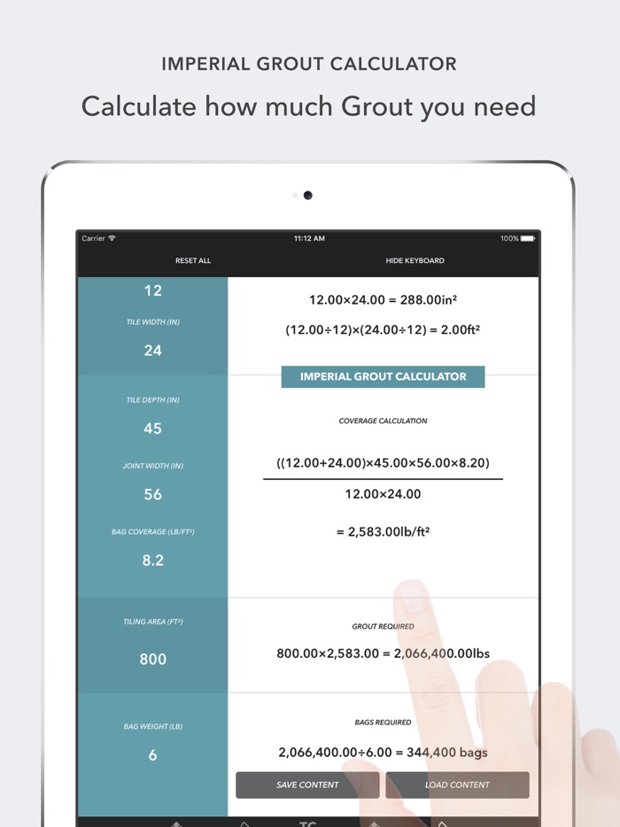 Tile Calculator 2019