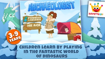 How to cancel & delete Archaeologist Ice Age Dinosaur from iphone & ipad 3