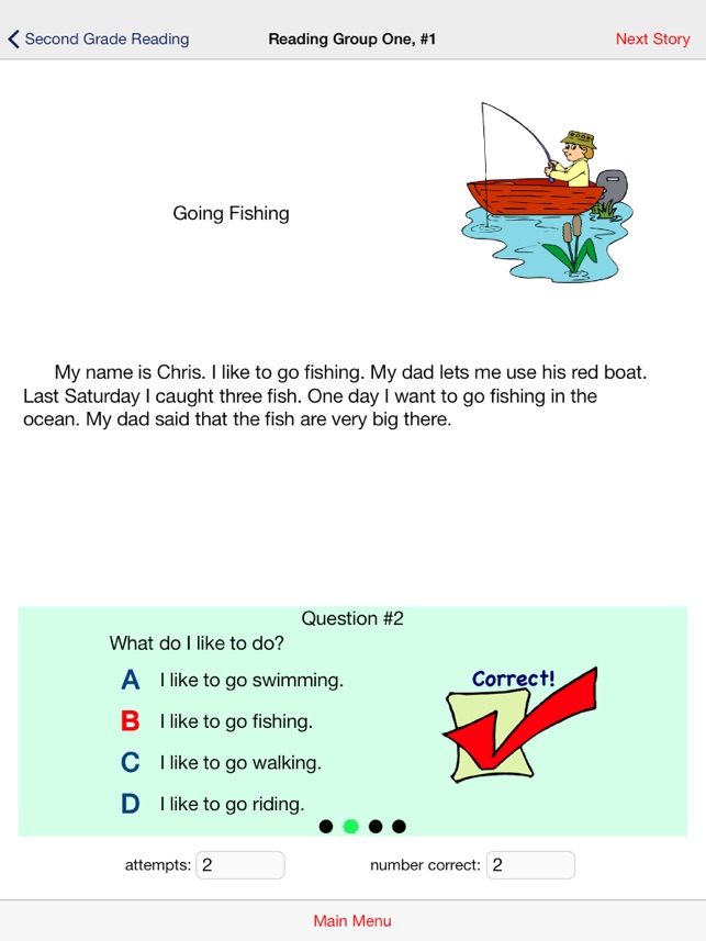 Second Grade Reading Comp(圖2)-速報App