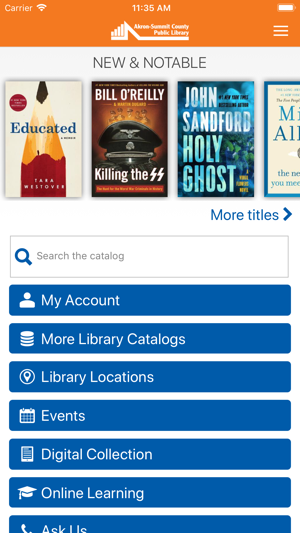Akron Library Mobile(圖1)-速報App