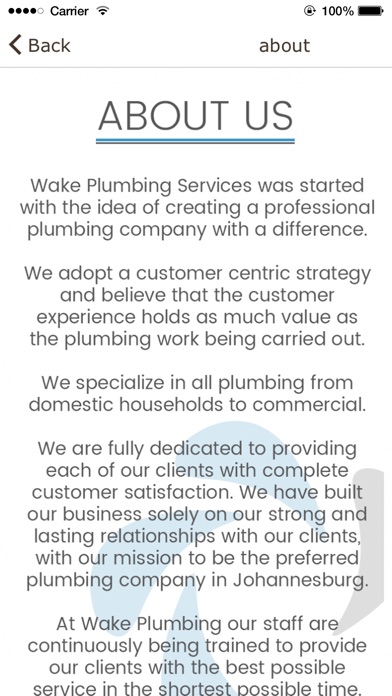 Wake Plumbing Services screenshot 4