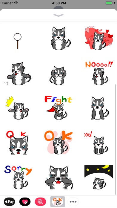 HuskyDog Gif Animated Stickers screenshot 3