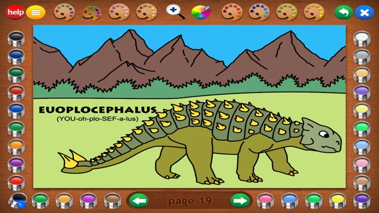 Coloring Book 2 Lite: Dinos