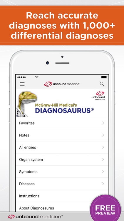 Diagnosaurus® DDx