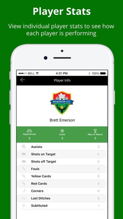 Match Report Pro - Club App screenshot 4