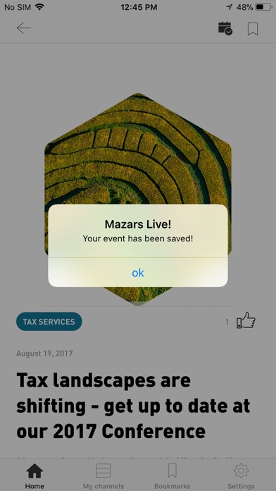 Mazars live screenshot 4
