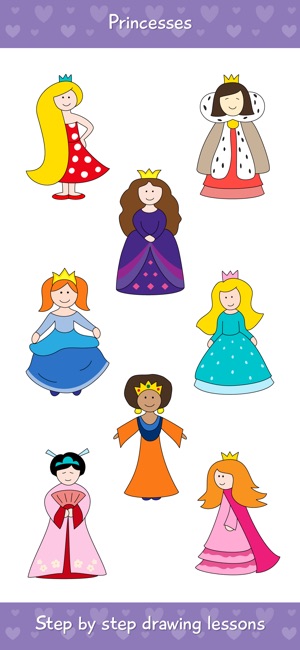 How to Draw Princesses(圖2)-速報App