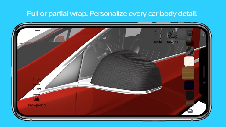Car Wrapper 3D: cars and films