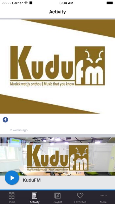 KuduFM screenshot 2