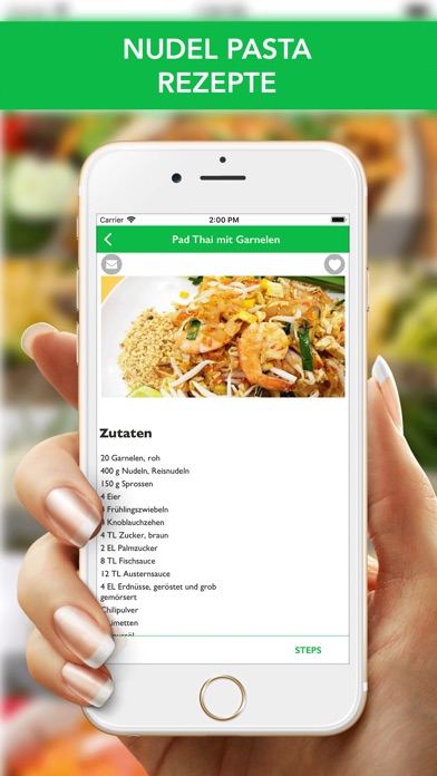 Nudel Pasta Rezepte screenshot 2