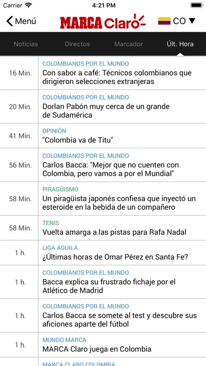 MARCA Claro screenshot-4