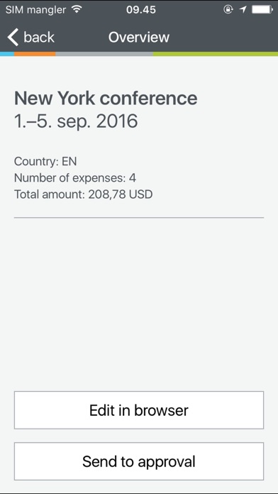 Unit4 Expenses for MDM screenshot 4