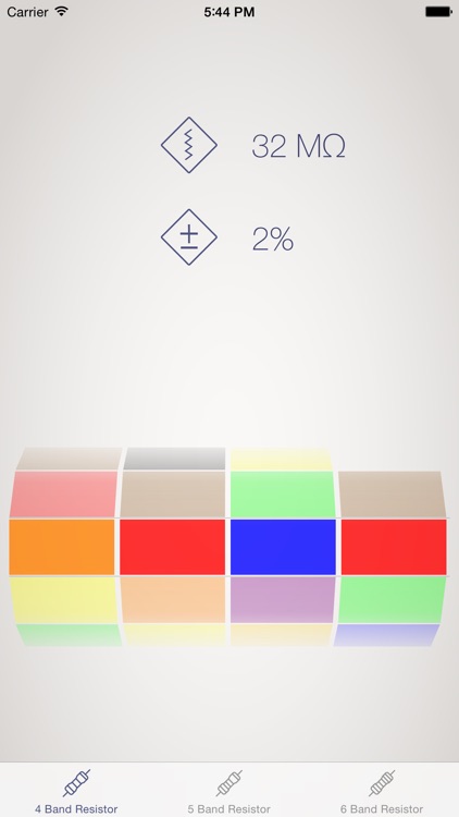 Resistor Colors Calc