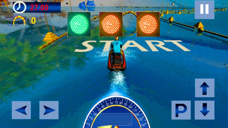 Water Surfing Speed Boat Racer