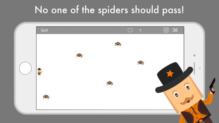 Spider Rush: they`ll not pass!