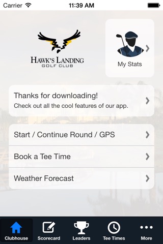 Hawk's Landing Golf Club screenshot 2