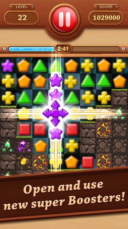 Wooden Match 3 - Puzzle Blast