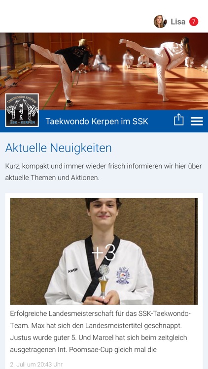 Taekwondo Kerpen im SSK