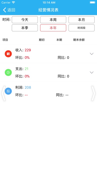 易迅报表 screenshot 2