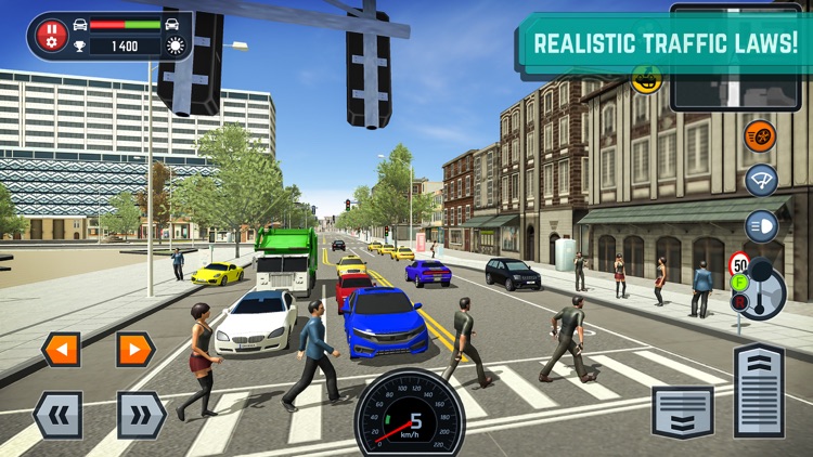 Car Driving School Simulator screenshot-0