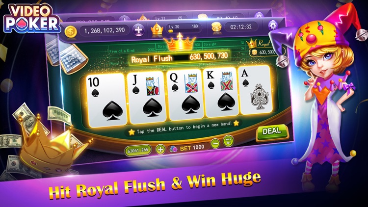 Video Poker-Offline Poker Game screenshot-3