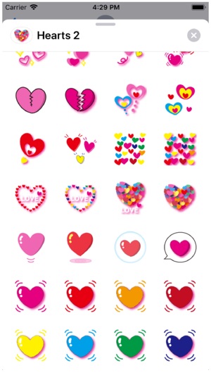 Hearts 2 Stickers(圖2)-速報App