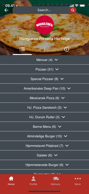 Mangleren Pizzeria Herfølge(圖2)-速報App