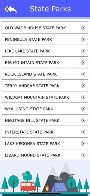 Wisconsin Camping&State Parks(圖4)-速報App