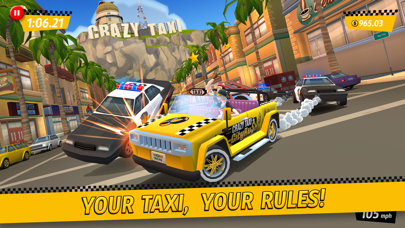 Crazy Taxi: City Rush Screenshot 1