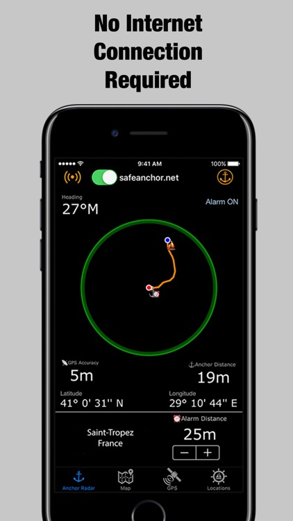 SafeAnchor.Net Anchor Alarm screenshot-6