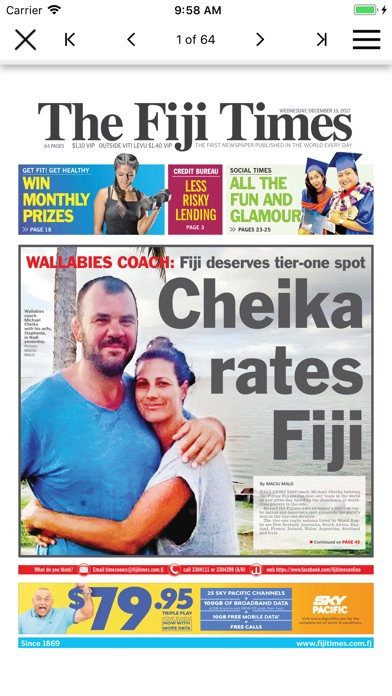 The Fiji Times screenshot 2