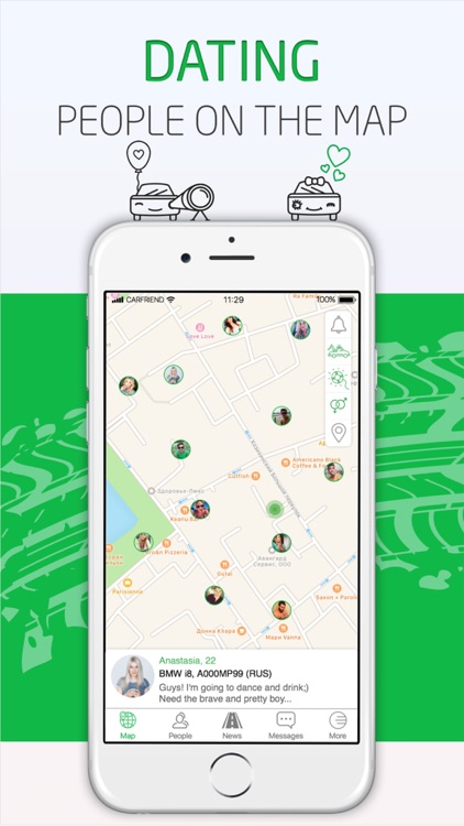 Carfriend -> Drive and dating