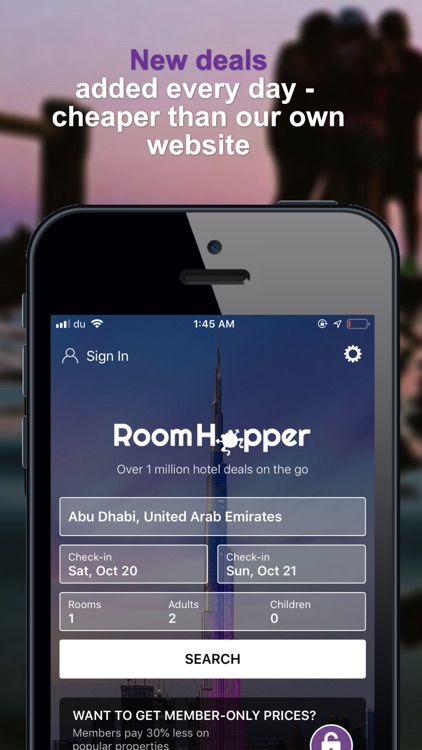 RoomHopper: Hotel Deals