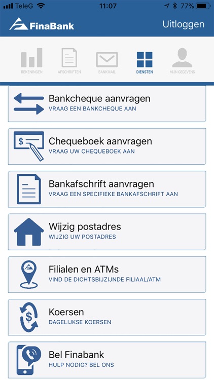 Finabank screenshot-3