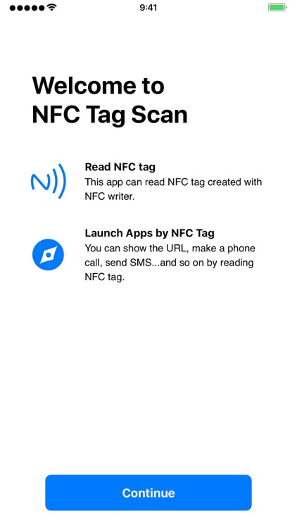 NFC Tag Scan