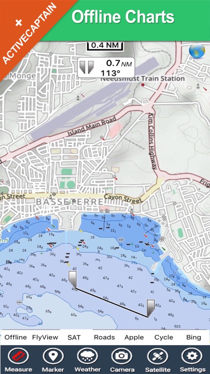 Grenadines & Grenada - GPS Map Navigator