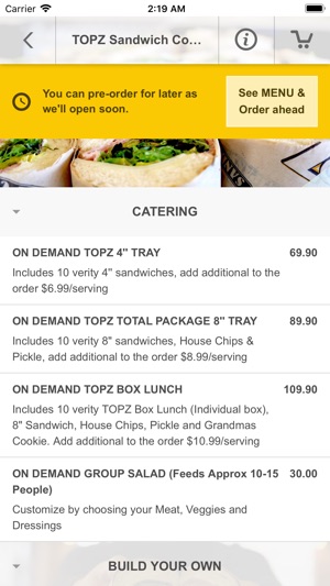 TOPZ Sandwich Company(圖3)-速報App