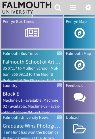 Falmouth University App screenshot 2