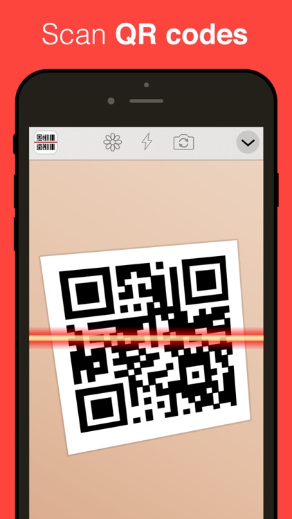 QR Reader for iPhone screenshot-0