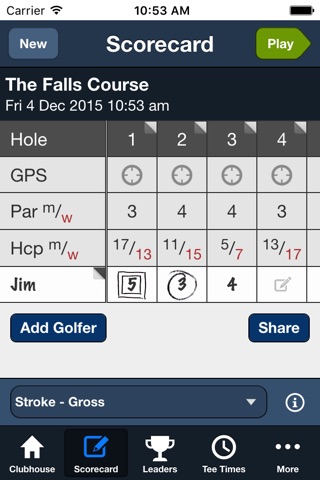 The Falls Golf Club BC screenshot 3