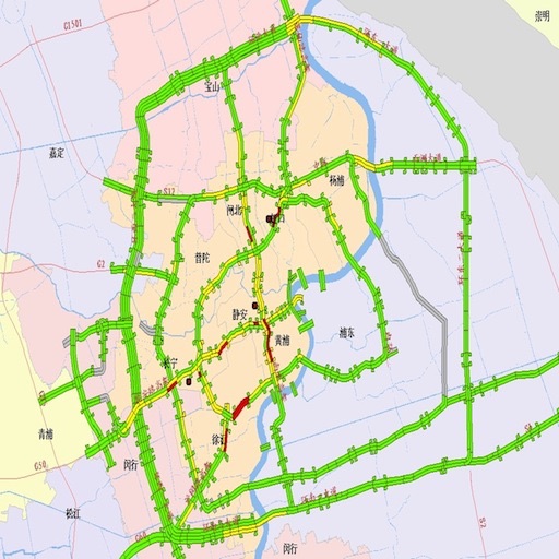 上海快速路路况 iOS App