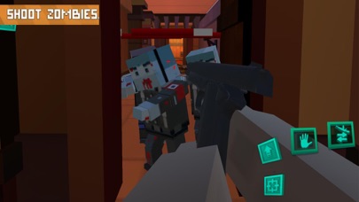 Blocky Zombie Shooter Survival screenshot 3