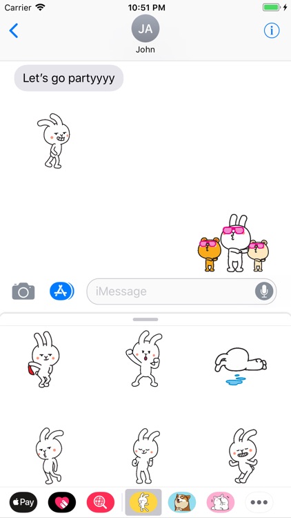 Funny Rabbit Dancing 2 Animate