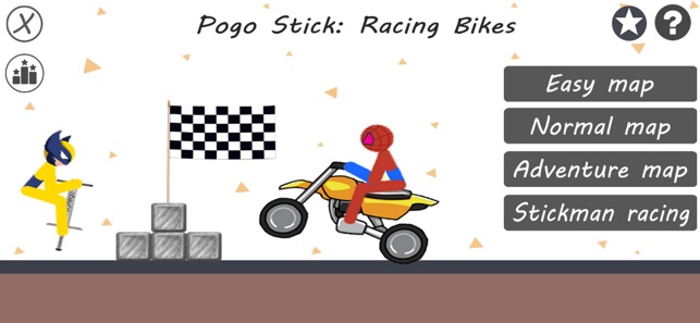 Pogo Stick: Racing Bikes