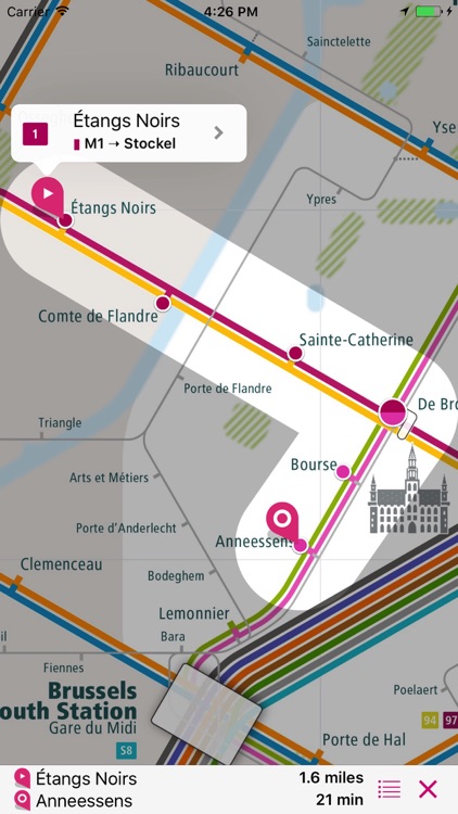 Brussels Rail Map Lite